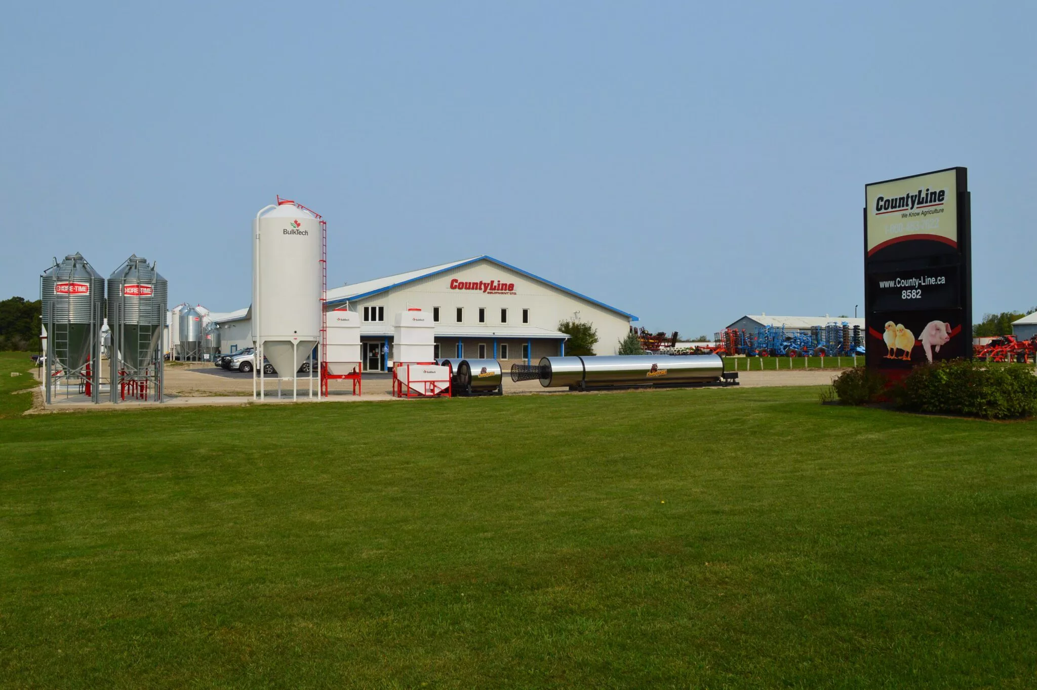 Exterior photo of County Line Agriculture.